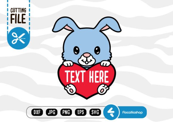 Animal Heart Split Frame, Rabbit SVG: Graphics and Crafts Review