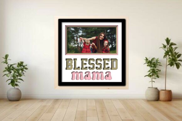 Blessed Mama Photo Frame Shadow Graphics and Crafts Review