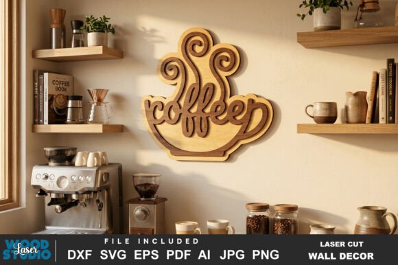 Coffee Cup Layered Laser Cut SVG Review