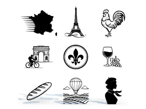 France SVG STL Icon Pack: Graphics & Crafts Review