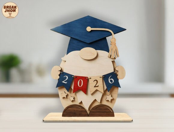 Graduation Gnome SVG Class of 2026 Review
