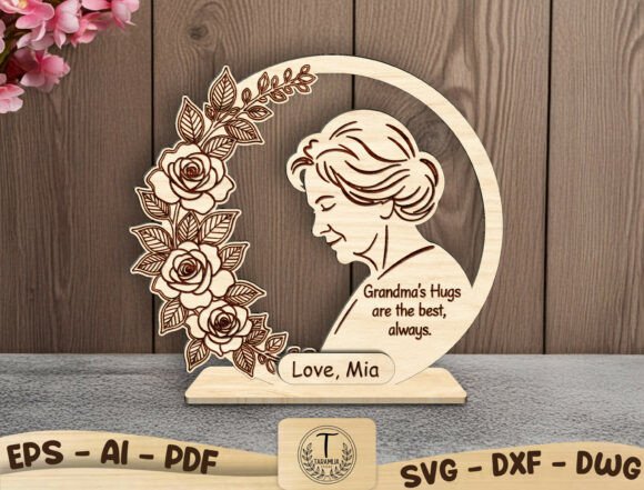 Laser Cutting Design for Mother’s Day: Grandma Hug Sign Review