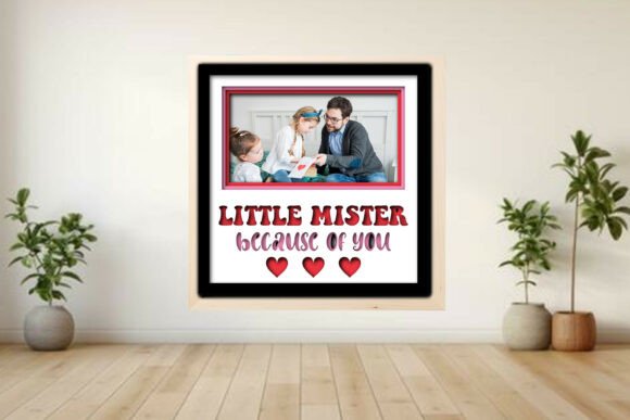 Little Mister Because Photo Frame Shadow Graphics and Crafts Review