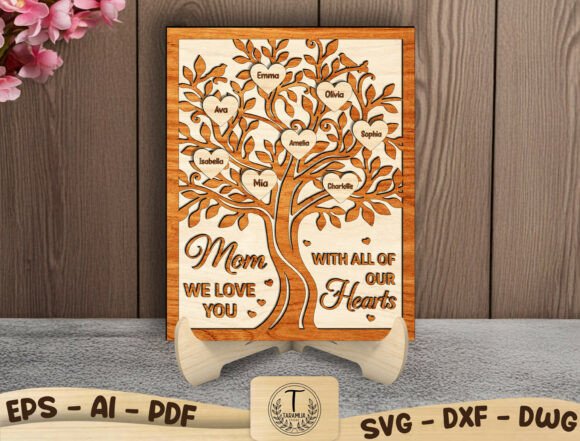 Mother’s Day Tree with Names Laser Cut: A Publisher’s Review
