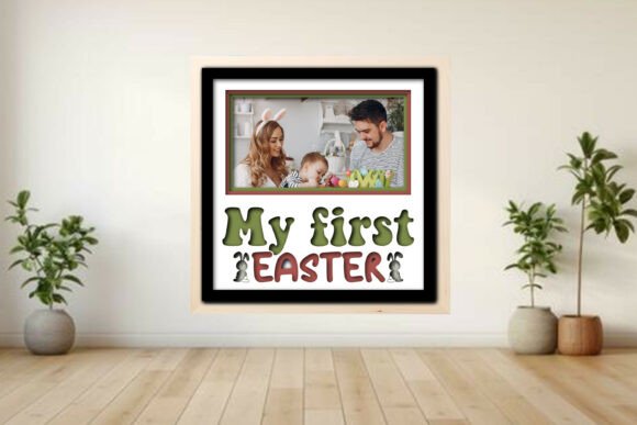 My First Easter Photo Frame Shadow Graphics and Crafts Review