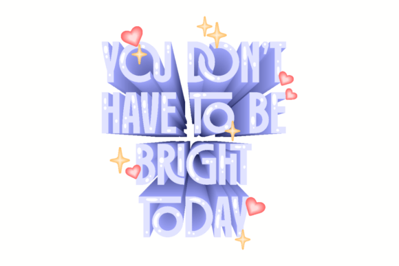 Permission to Rest, Not Bright Today Graphics and Crafts Review