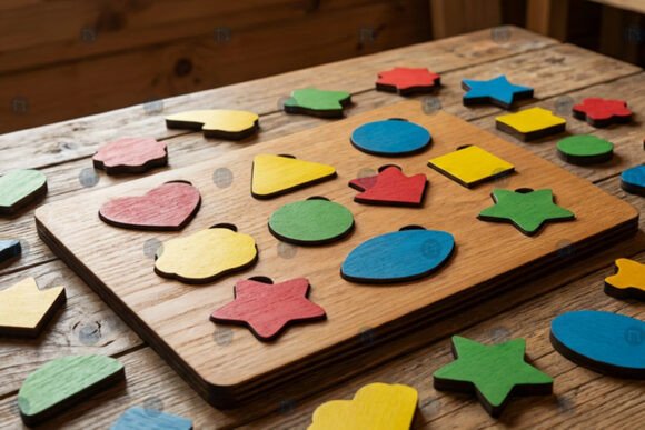 Reviewing the Laser Cut Shape Sorting Puzzle SVG