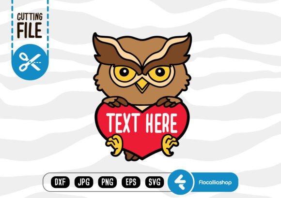 Woodland Love Monogram, Owl SVG Graphics and Crafts